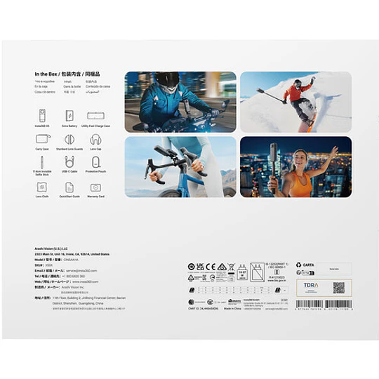 Insta360 X5 Cámara de Acción 360° Essentials Bundle / IN11021 - Image 3