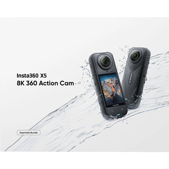 Insta360 X5 Cámara de Acción 360° Essentials Bundle / IN11021 - Image 2