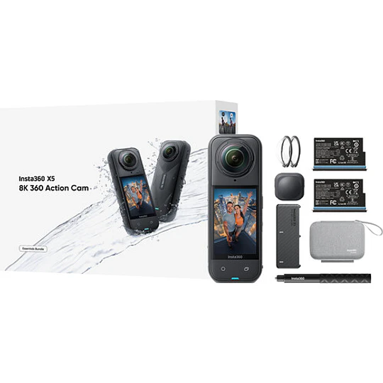 Insta360 X5 Cámara de Acción 360° Essentials Bundle / IN11021 - Image 4
