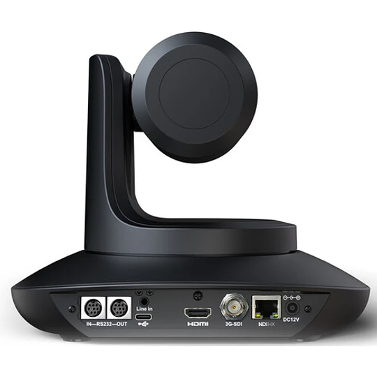 Telycam Vision+ 4KN NDI Cámara PTZ con Seguimiento Automático y Transmisión en Directo con Zoom Óptico de 12x (Black) - Image 3