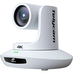 Telycam Vision+ 4KN NDI Cámara PTZ con Seguimiento Automático y Transmisión en Directo con Zoom Óptico de 12x (White)