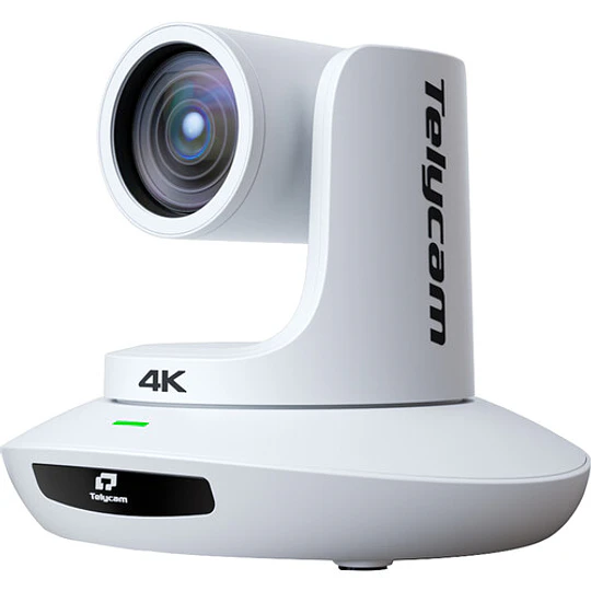 Telycam Vision+ 4KN NDI Cámara PTZ con Seguimiento Automático y Transmisión en Directo con Zoom Óptico de 12x (White) - Image 1