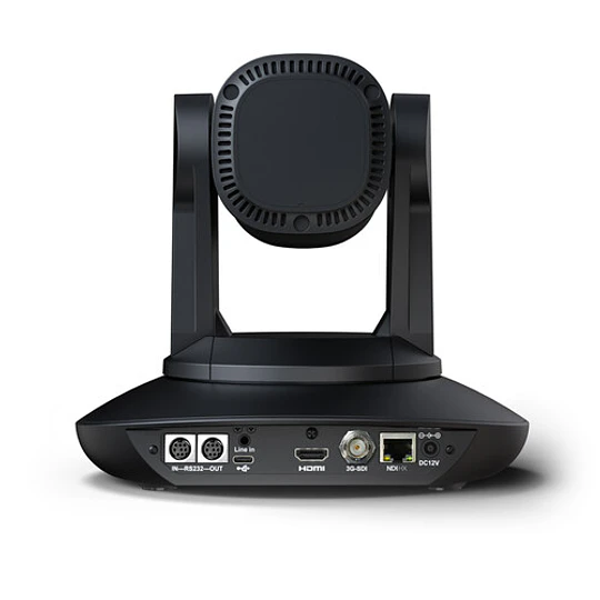 Telycam Vision+ 4KN NDI Cámara PTZ Auto Tracking & Live Streaming con Zoom Óptico de 20x (Black) - Image 4