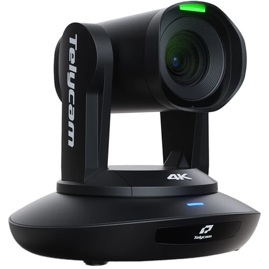 Telycam Vision+ 4KN NDI Cámara PTZ Auto Tracking & Live Streaming con Zoom Óptico de 20x (Black) - Image 1