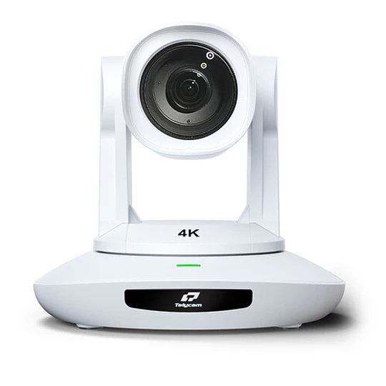 Telycam Vision+ 4KN NDI Cámara PTZ Auto Tracking & Live Streaming con Zoom Óptico de 30x (White) - Image 2