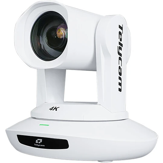 Telycam Vision+ 4KN NDI Cámara PTZ Auto Tracking & Live Streaming con Zoom Óptico de 30x (White) - Image 1