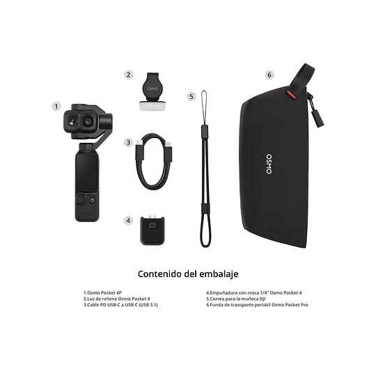 PREVENTA - Osmo Pocket 4P Standard Combo - 22/SEPT / 1000009278 - Image 7