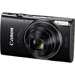 Canon PowerShot ELPH 360 HS A Digital Camera (Black) / 7280C001