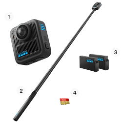 Gopro MAX2 + Accessories Bundle