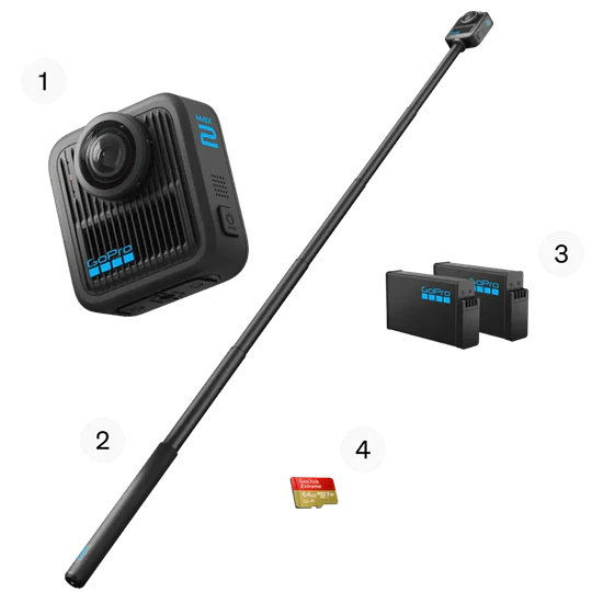 Gopro MAX2 + Accessories Bundle - Image 1