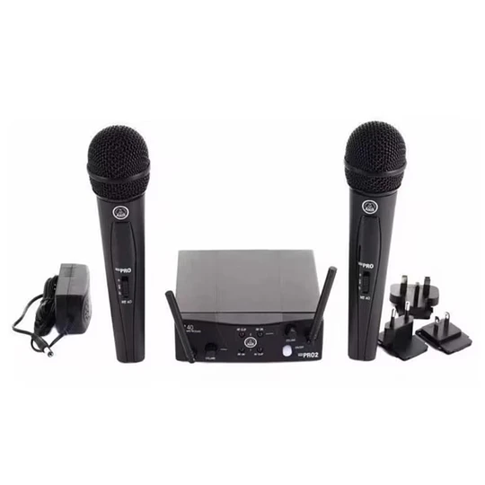 AKG WMS40 Mini BD US25A/C Kit de Micrófono Inalámbrico Vocal Doble - Image 6