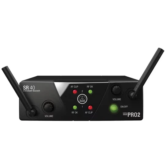 AKG WMS40 Mini BD US25A/C Kit de Micrófono Inalámbrico Vocal Doble - Image 2