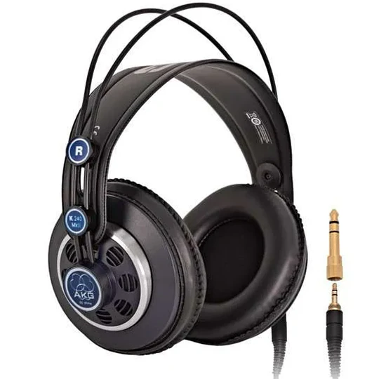 AKG K240 MKII Auriculares Estéreo Semiabiertos Profesionales / AKG-K240-MKII - Image 1