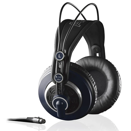 AKG K240 MKII Auriculares Estéreo Semiabiertos Profesionales / AKG-K240-MKII - Image 2