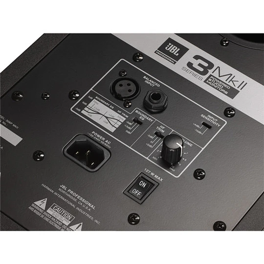 JBL 306P MkII Monitor de Estudio Bidireccional Autoamplificado de 6.5