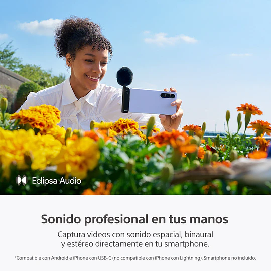 Sony ECM-AX10 Micrófono de Audio Espacial para Smartphone / ECM-AX10 - Image 4