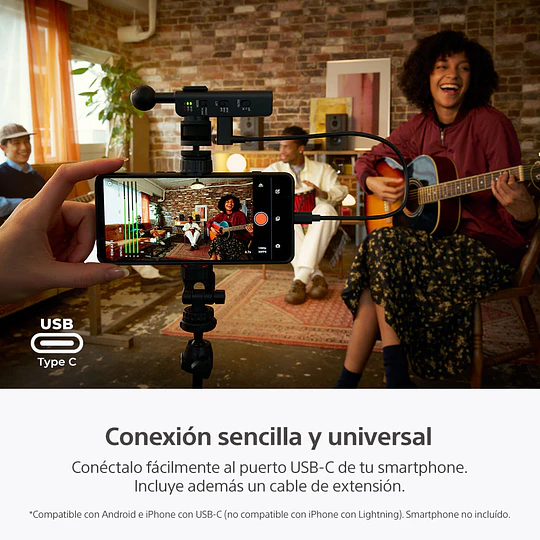 Sony ECM-AX10 Micrófono de Audio Espacial para Smartphone / ECM-AX10 - Image 9