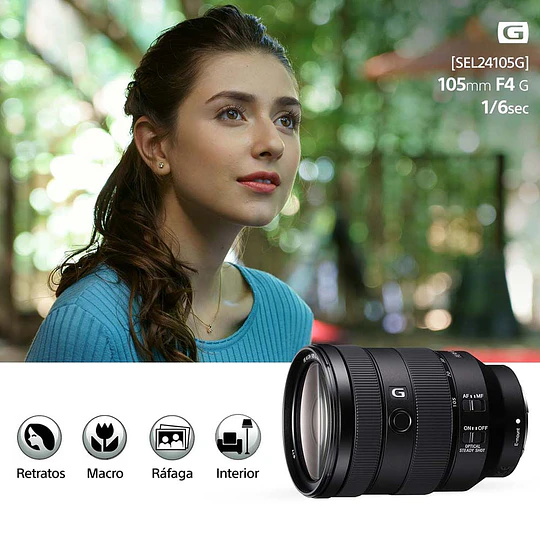 Sony FE 24-105mm f/4 G OSS Lente para Sony E / SEL24105G - Image 6