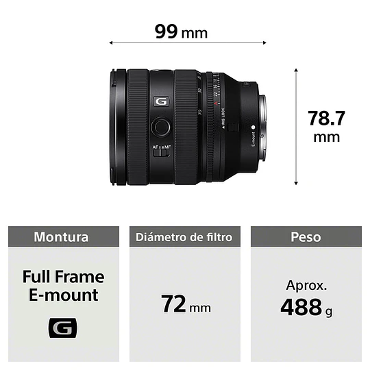 Sony FE 20-70mm f/4 G Lente para Sony E / SEL2070G - Image 2