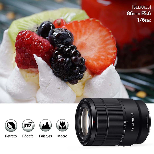 Sony E 18-135mm f/3.5-5.6 OSS Lente para Sony E / SEL18135 - Image 4
