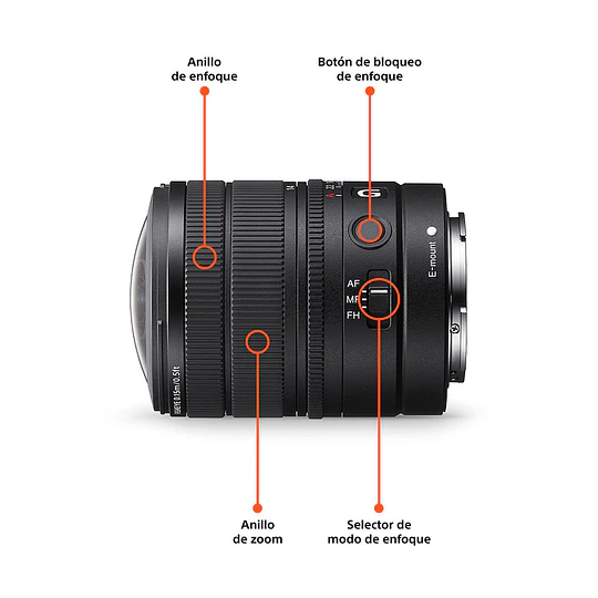 Sony FE 8-14mm f/3.5 G Ojo de Pez Lente para Sony E / SEL814G - Image 6