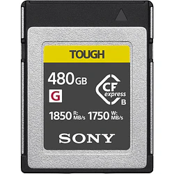 Sony CEB-G480T Tarjeta CFexpress Tipo B 480GB Serie G / CEB-G480T