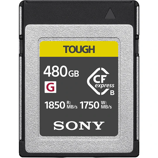 Sony CEB-G480T Tarjeta CFexpress Tipo B 480GB Serie G / CEB-G480T