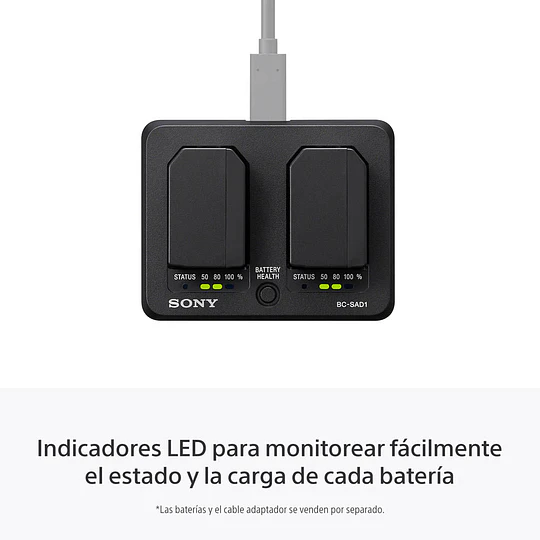 Sony BC-SAD1 Cargador de Batería Doble / BC-SAD1 - Image 3
