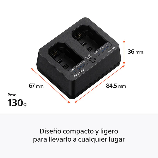 Sony BC-SAD1 Cargador de Batería Doble / BC-SAD1 - Image 4