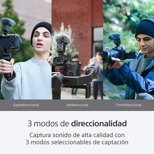 Sony ECM-B10 Micrófono Shotgun Digital Compacto / ECM-B10 - Image 4