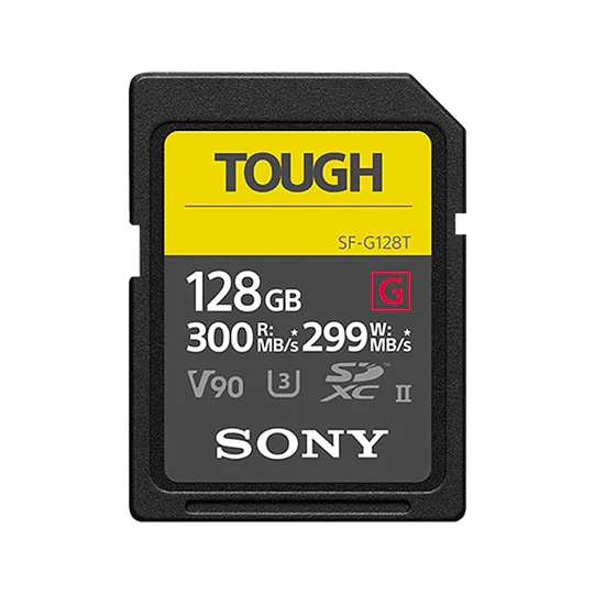 Sony SF-G128T Tarjeta SD UHS-II 128GB Serie G Tough / SF-G128T - Image 1
