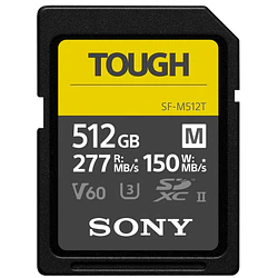 Sony SF-M512T Tarjeta SD UHS-II 512GB Serie M Tough / SF-M512T