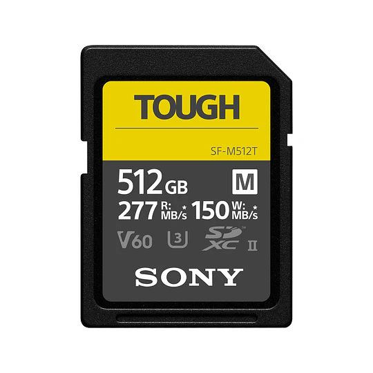 Sony SF-M512T Tarjeta SD UHS-II 512GB Serie M Tough / SF-M512T - Image 1