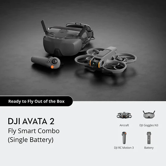 DJI Avata 2 Fly Smart Combo (Single Battery) - Image 1
