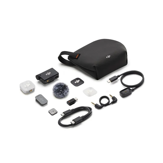 DJI Mic Mini 2 (1 TX + 1 RX) Micrófono Inalámbrico para Cámaras y Smartphones - Image 1