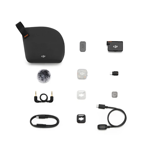 DJI Mic Mini 2S (1 TX + 1 RX) Micrófono Inalámbrico con Grabación Interna 32 bits - Image 1