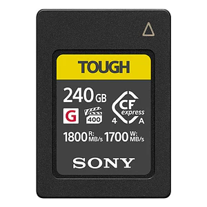 Sony CEA-G240T Tarjeta CFexpress Tipo A 240GB Serie G TOUGH / CEA-G240T