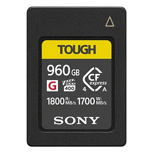Sony CEA-G960T Tarjeta CFexpress Tipo A 960GB Serie G TOUGH / CEA-G960T