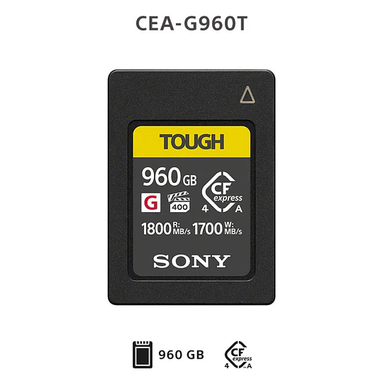 Sony CEA-G960T Tarjeta CFexpress Tipo A 960GB Serie G TOUGH / CEA-G960T - Image 2