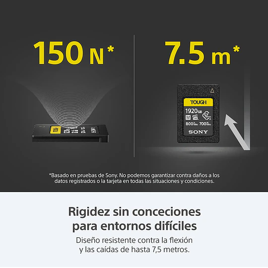 Sony CEA-G1920T Tarjeta CFexpress Tipo A 1920GB Serie G TOUGH / CEA-G1920T - Image 4