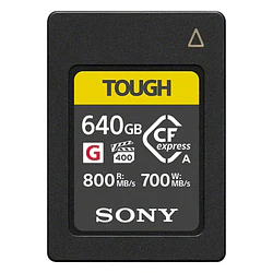 Sony CEA-G640T Tarjeta CFexpress Tipo A 640GB Serie G TOUGH / CEA-G640T