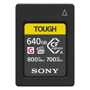 Sony CEA-G640T Tarjeta CFexpress Tipo A 640GB Serie G TOUGH / CEA-G640T