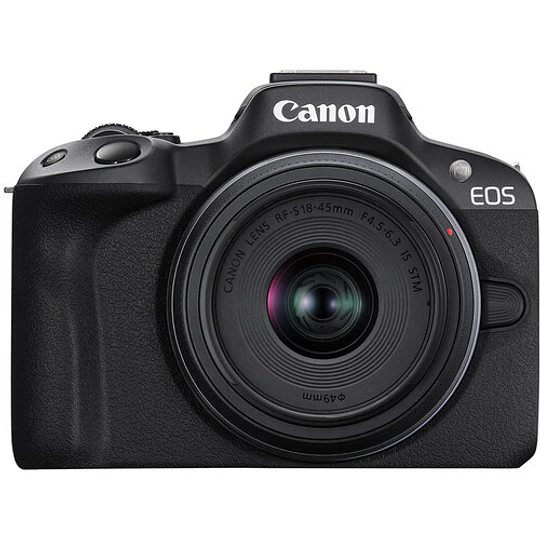Canon EOS R50 Content Creator Kit Cámara Mirrorless con Lente RF-S 18-45mm, Micrófono DM-E100 y Trípode / 5811C059 - Image 2