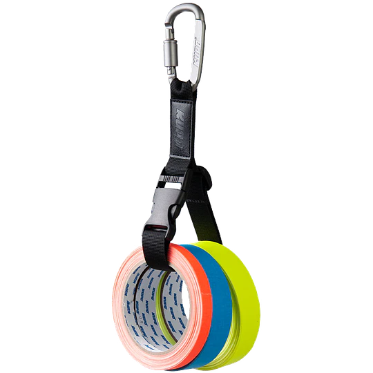 Kupo GT-2540BK Colgador de Cinta Gaffer con Mosquetón (Negro) - Image 2