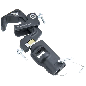 Kupo KCP-150 Clamp Giratorio para Parrilla y Tubos de 28 a 78 mm (Soporta 80 kg)