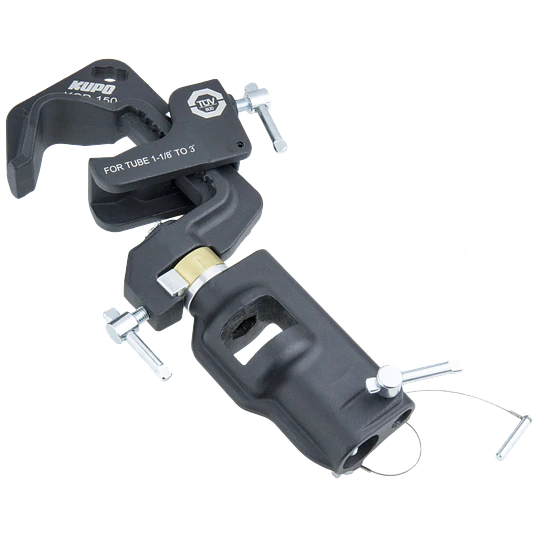 Kupo KCP-150 Clamp Giratorio para Parrilla y Tubos de 28 a 78 mm (Soporta 80 kg) - Image 1