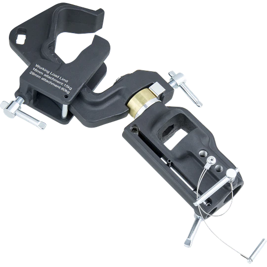 Kupo KCP-150 Clamp Giratorio para Parrilla y Tubos de 28 a 78 mm (Soporta 80 kg) - Image 2