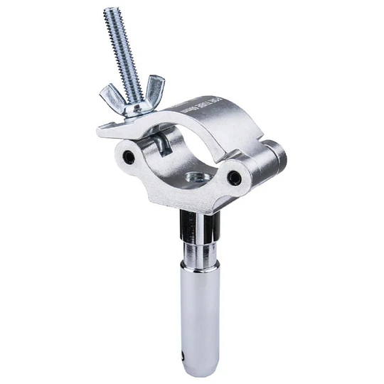 Kupo KCP-854 Abrazadera Half Coupler Heavy Duty con Espiga de 28 mm (Soporta 200 kg) - Image 1