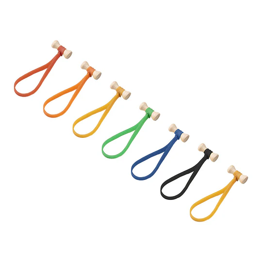 Kupo BG5006BK Abrazadera Elástica para Cables con Toggle de Madera (Pack de 10) - Image 2