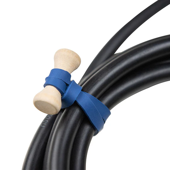 Kupo BG5006BK Abrazadera Elástica para Cables con Toggle de Madera (Pack de 10) - Image 3